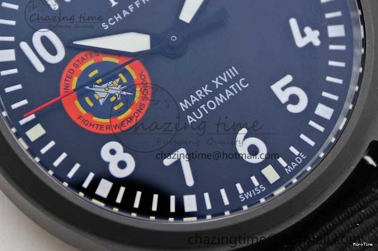 MIROTIME 0403 Mark XVIII ‘TOPGUN SFTI’ Ceramic M+F Best Edition Black Dial on Black Nylon Strap A MultiPurpose 7047